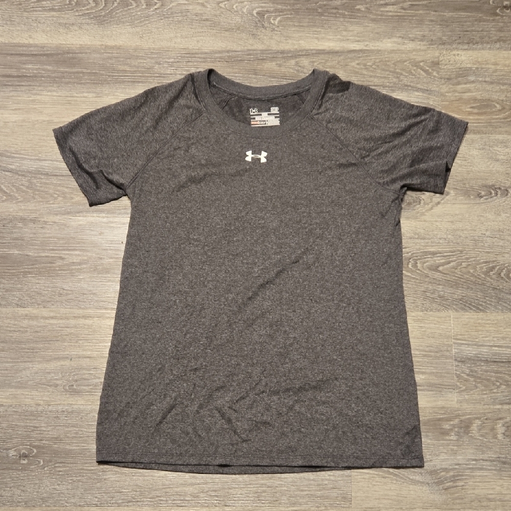 Under Armour Gray Heatgear Loose Tee Small